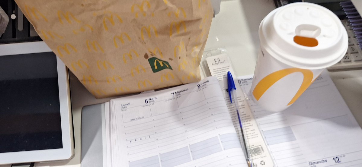 My student customers are really sweet for bringing me and my boss both menus while we were working