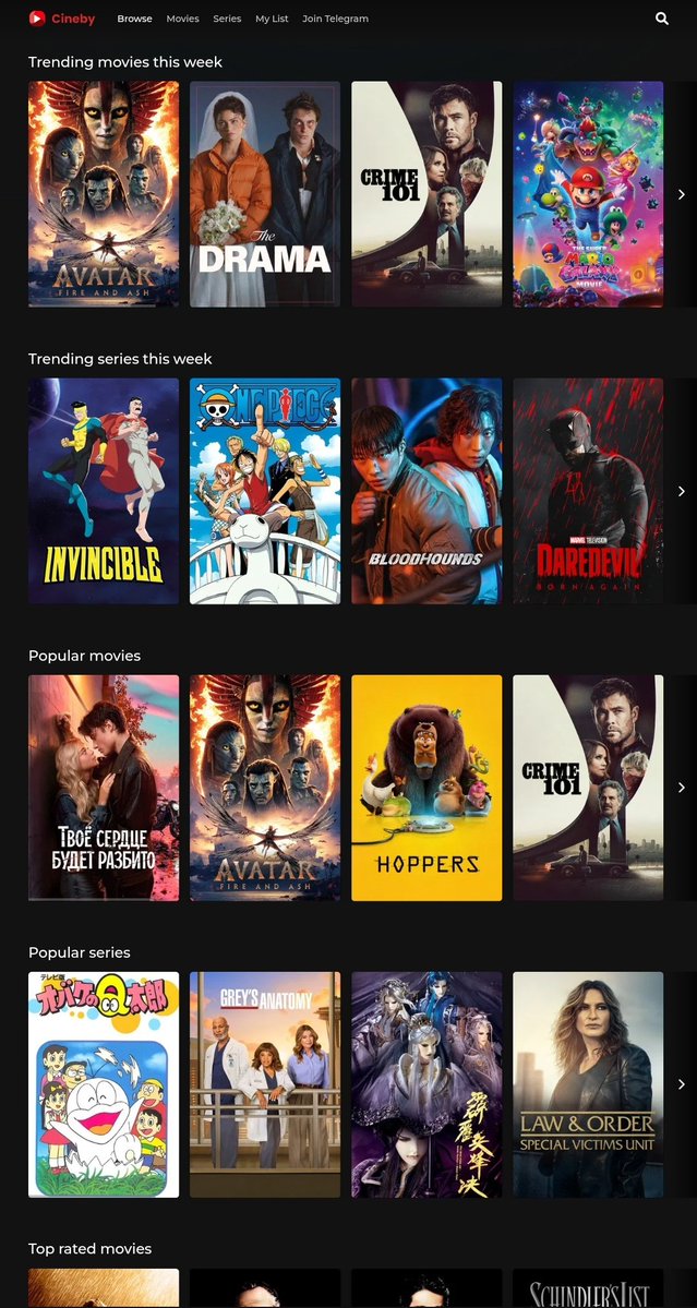 letonnaii's tweet image. Il existe une alternative gratuite et peu connue à vos Netflix ou Disney+ en fait

Ça s'appelle Cineby