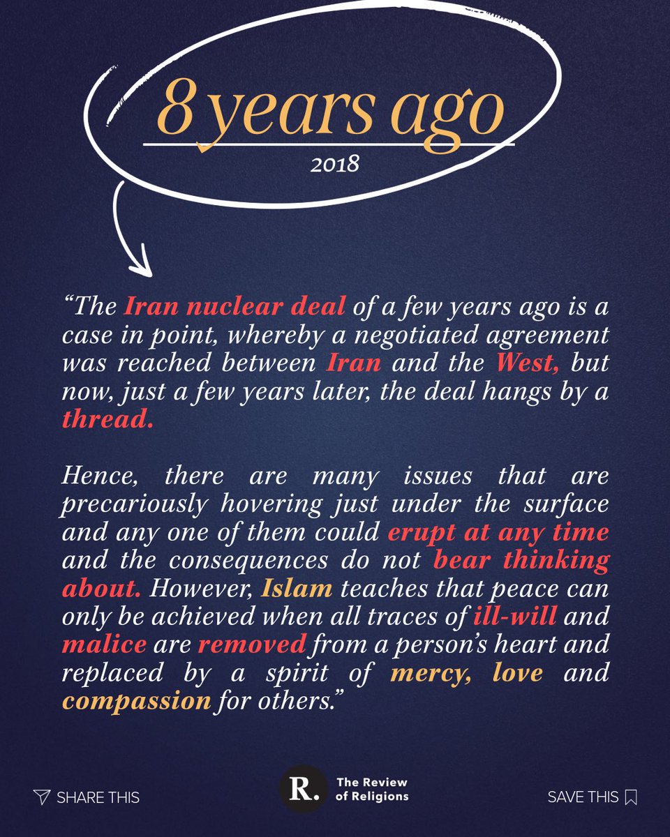 The Review of Religions tweet media