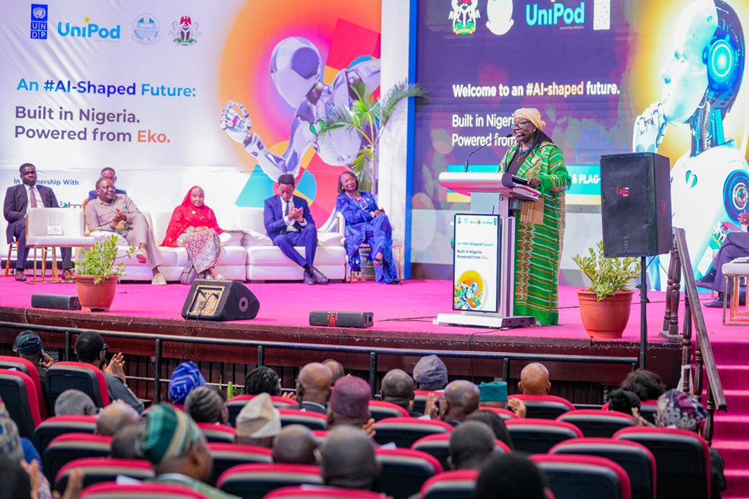STATE HOUSE PRESS RELEASE

VP Shettima: Nigeria, Well Positioned To Lead Africa's AI Pathways For Prosperity

Says nation must shift from consumer of imported technologies to producer of innovation, scalable solutions

The Vice President, Senator Kashim Shettima <a href="/officialSKSM/">Senator Kashim Shettima</a> ,