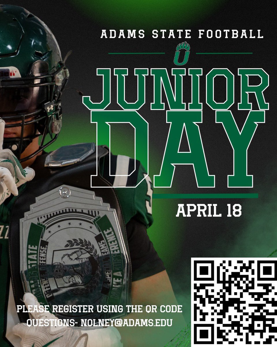 Chase_Richie12's tweet image. I’d like to thank @viliami43 and @adamstateFB for the junior day and prospect camp invites! Can’t wait to get out there this spring and summer to see the campus and compete! @VistaGridiron @PrepRedzoneCO @BrandonHuffman @GregBiggins @247Sports #AGTG #Grinding #work #recruit