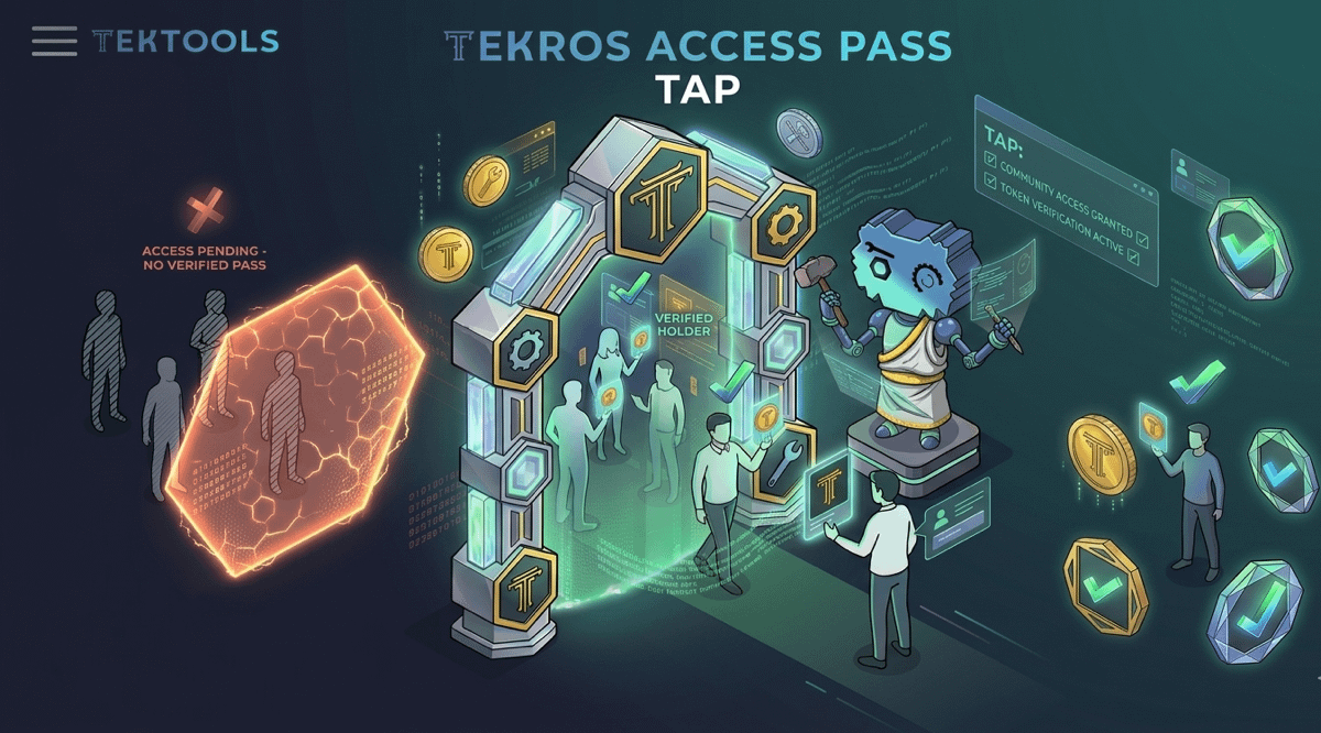 TekrosUnlimited's tweet photo. Community access is about to change on Telegram 🛠️

Tekros Access Pass ensures only the right holders get into the right spaces

Welcome to the real community 🤝 https://t.co/592EsYO8Ie