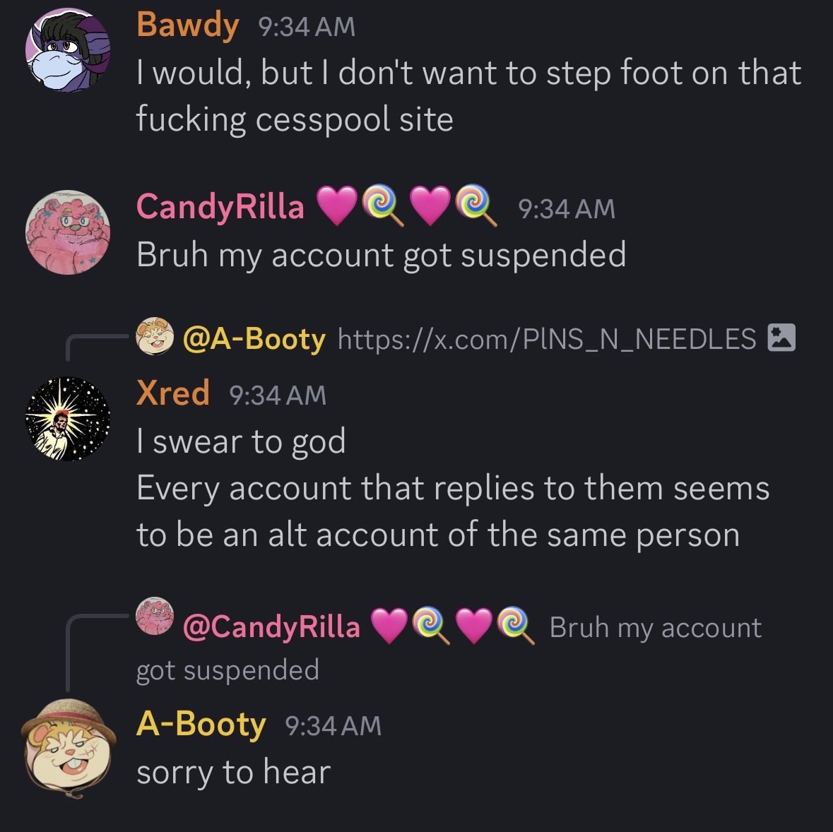 Victims of @Axelbuttlord69, a Groomer tweet media