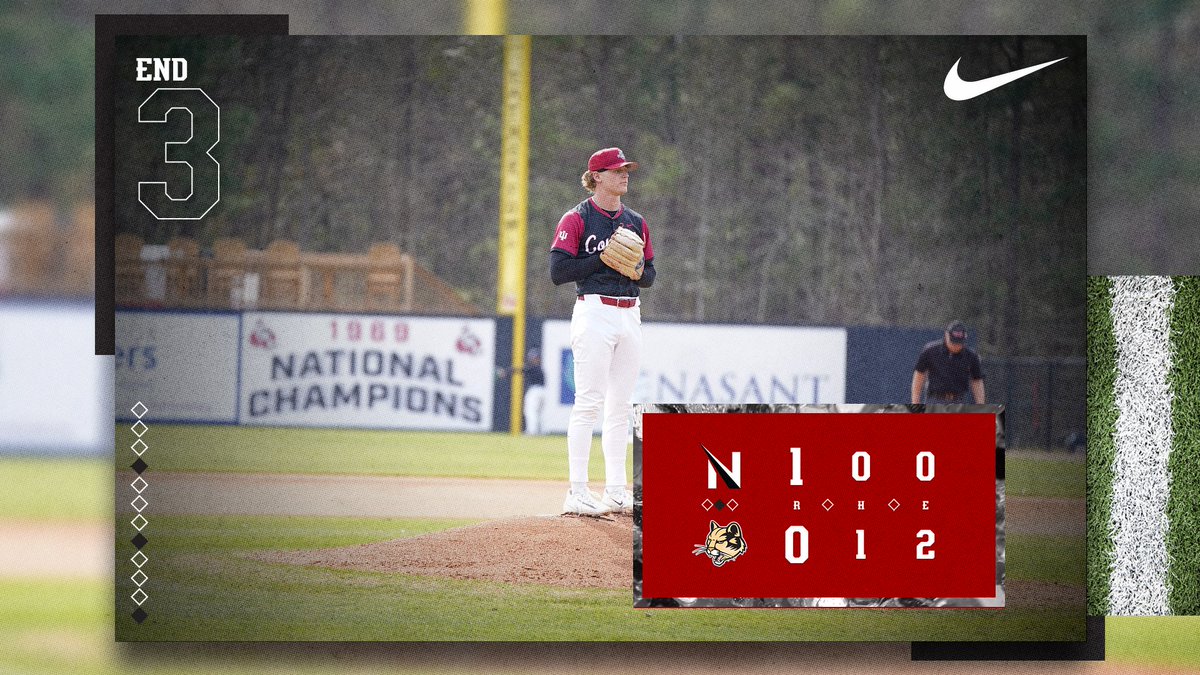 THRU 3️⃣

Racers lead despite not recording a hit.

#RollCougs
