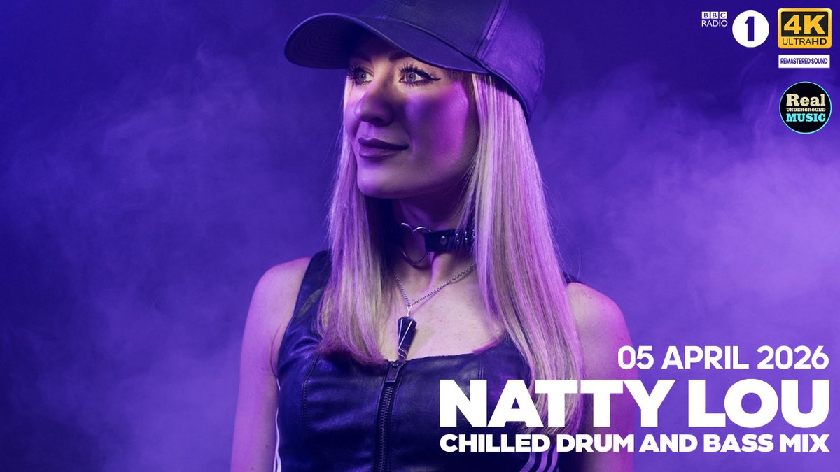SensationmusicG's tweet image. Natty Lou - Chilled Drum &amp;amp; Bass Mix - 05 April 2026 | BBC Radio 1
#nattylou #chilleddandbmix #bbcradio1 #dnb #highdnb #drumandbass
YouTube: youtu.be/RupqvCHdwUM