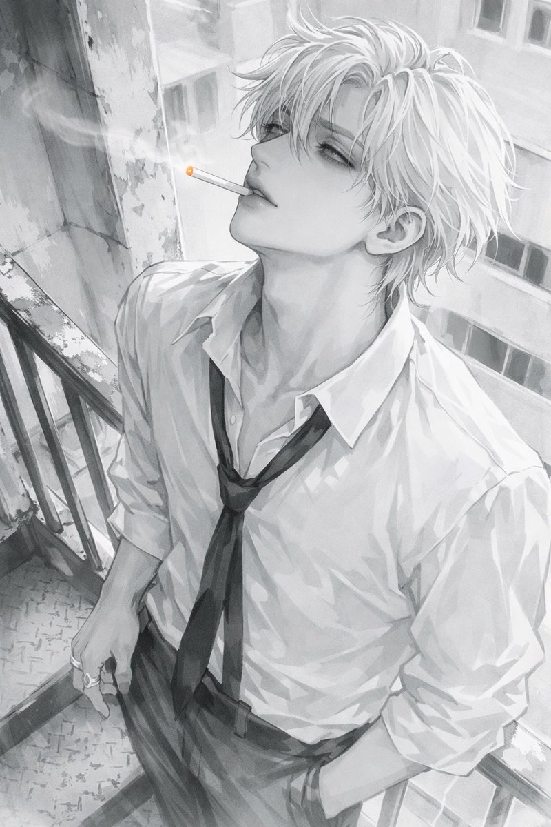 asamisoai's tweet photo. 非常階段でタバコ吸ってる男性ってなんか好き
たまには白寄せでw

#AIart
#AIイラスト https://t.co/WYefO4RUSW