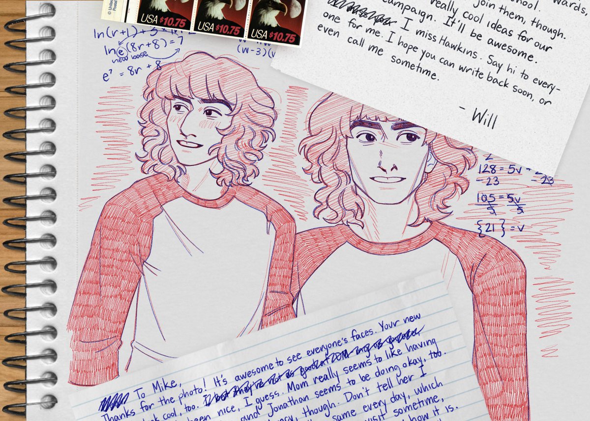 hallway crush #MikeBDayCollab2026 #hellcali #byler