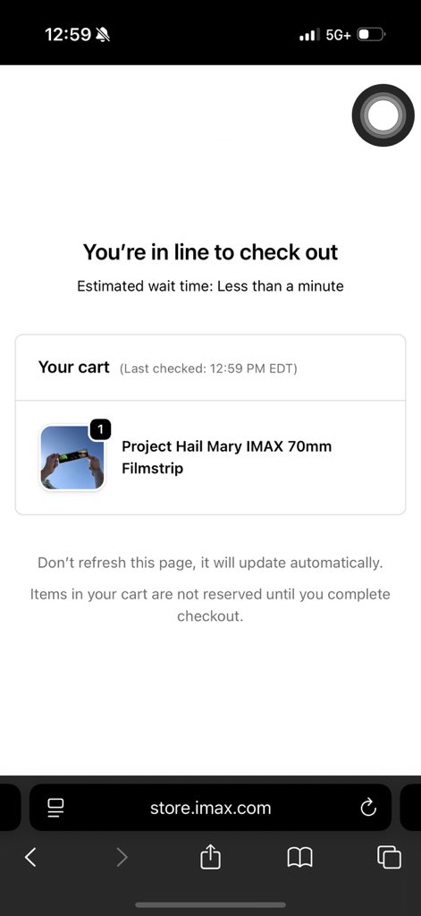 sprnmiau's tweet photo. @IMAX I HAD THEM IN THE CART WDYM THEY SOLD OUT THAT QUICKLY??? https://t.co/zrTj7qMT4Z