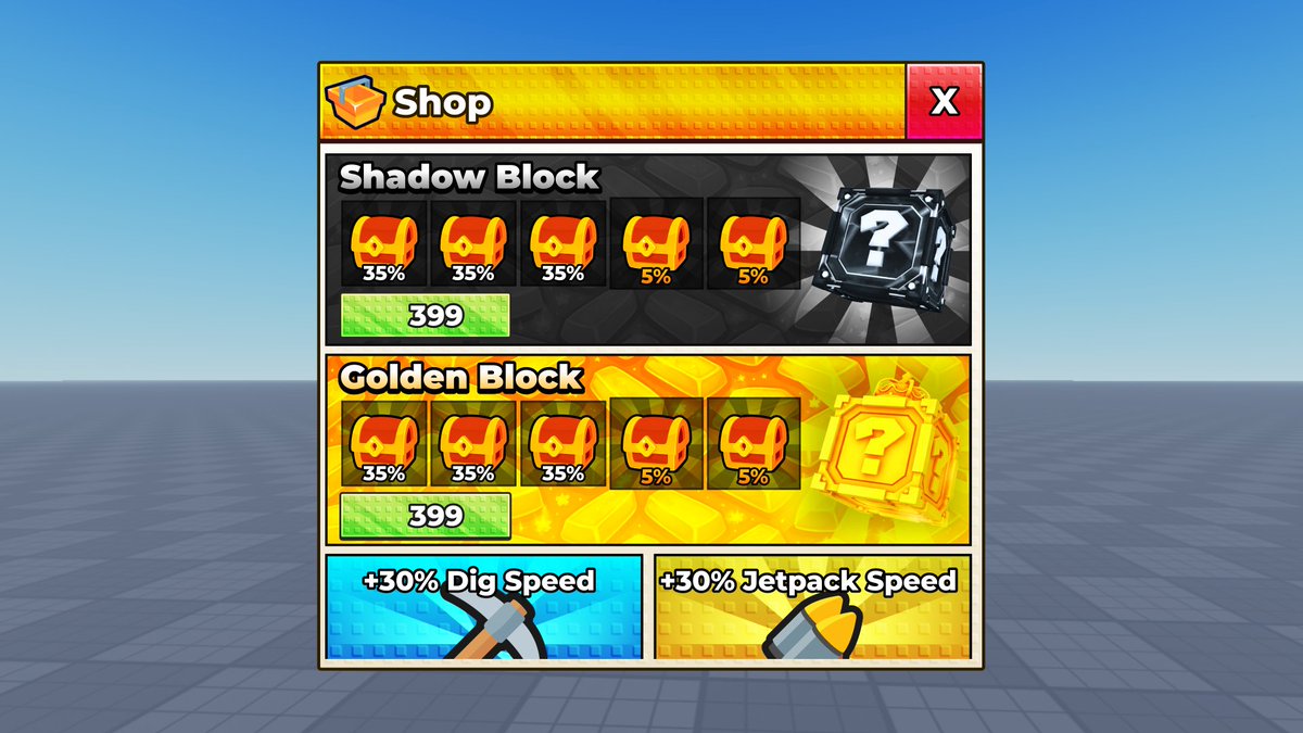 jackdoesui's tweet image. Need a UI designer for your Roblox game?

I design full game UIs: shops, menus, HUDs, everything 👇

Slots open. Discord: jackrblx
#RobloxDev #RobloxUI