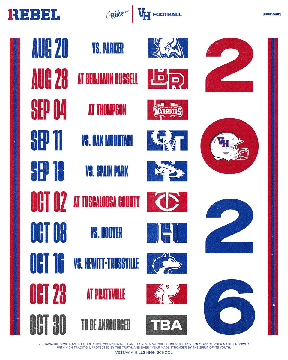 Vestavia Hills Football tweet media