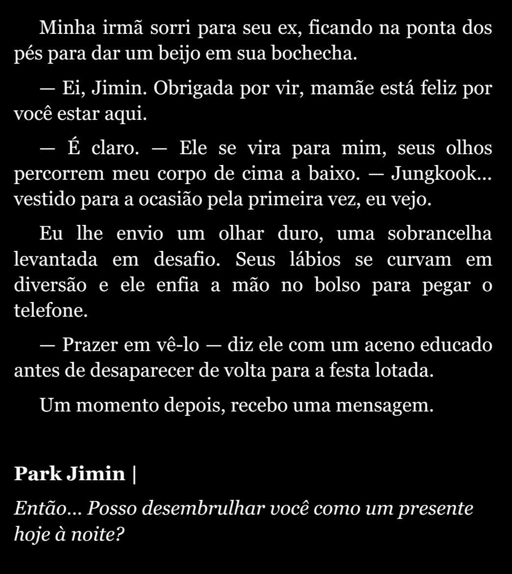 BLBusan's tweet photo. jikook | 💌 𝐏.𝐒. 𝐄𝐔 𝐓𝐄 𝐎𝐃𝐄𝐈𝐎 

Onde a pior coisa que a irmã de Jungkook fez foi aceitar se casar com Park Jimin.

Ou onde cancelar o casamento só deixou duas verdades expostas: eles se odeiam… e não conseguem ficar longe um do outro. https://t.co/xZCn0Vazbl