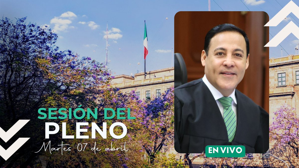 Giovanni_F_M's tweet photo. Excelente martes. Ya comenzó la Sesión Pública del Pleno de la @SCJN. Escucha la discusión de este 7 de abril y consulta los asuntos listados para hoy:
📲 En vivo: https://t.co/o35WZ8nZ0k 
 Orden del día: https://t.co/8ot0hiJwfn 
#scjn #SesiónEnElPleno #ministro #GiovanniFigueroa https://t.co/63kPh88fyo