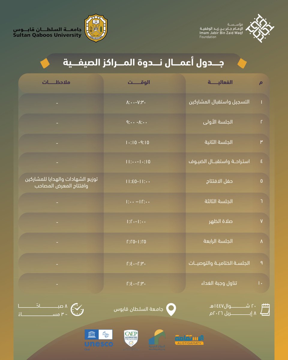 مؤسسة الإمام جابر بن زيد الوقفية tweet media