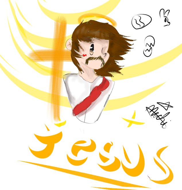 max_rider85339's tweet photo. Felices pascuas, papá dio revivió 🫴 un dibujo de jesus para no ser olvidado chibi =D #pascuas https://t.co/Le4UBDuuSJ