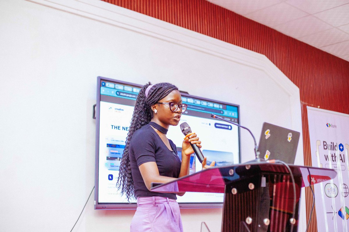 One of the most inspiring segments of Build With AI Ilorin 2026 was watching our participants step up to the stage to showcase real-world solutions they built using AI.

Huge respect to everyone who demoed! 💻👏

#BWAIIlorin2026
#BuildWithAI
#BuildWithAIIlorin
#GDGIlorin