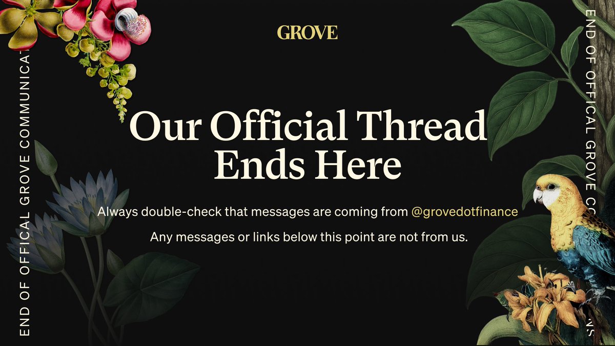 Grove Finance (@grovedotfinance) on Twitter photo 