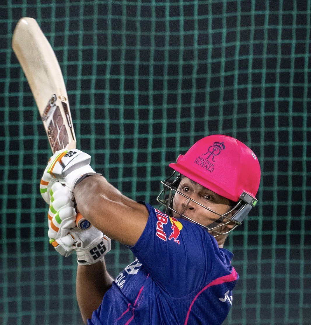 rajasthanroyals's tweet photo. Thank you for the madness, Vaibhuuuu 🔥😍 https://t.co/gTIhqTYUJO