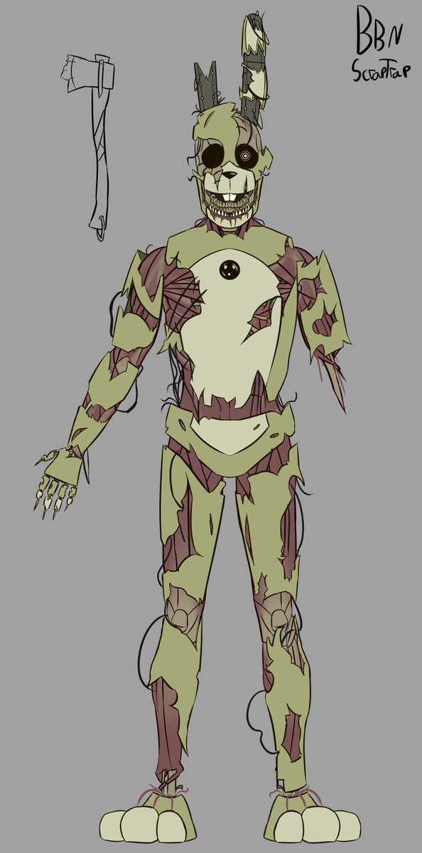 maratbny's tweet photo. Bite By Night Scraptrap skin
#BiteByNight #FNAF https://t.co/kQEn03hIuK