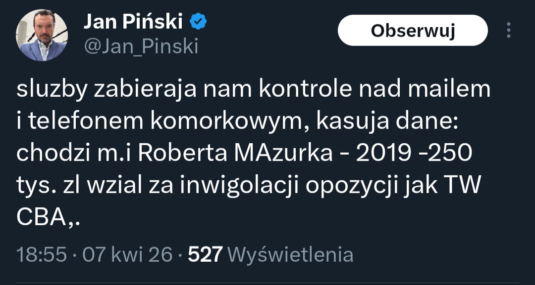Wojciech z Doliny Młynów tweet media