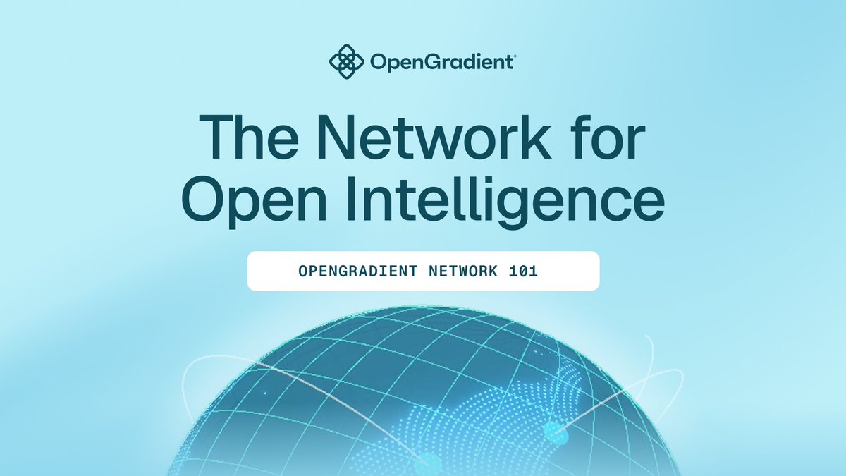 OpenGradient (∇, ∇) tweet media