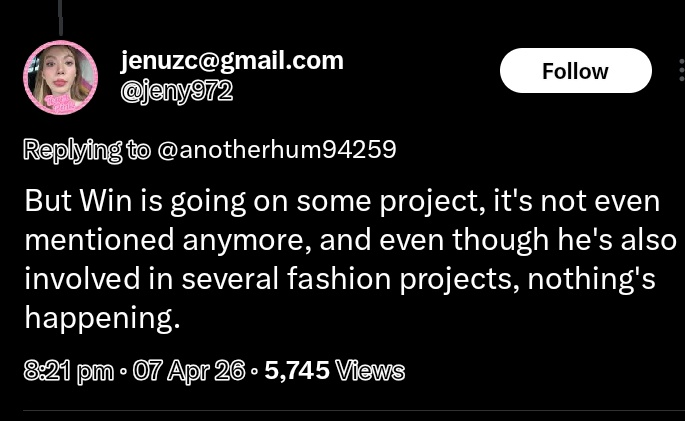 samr33n_22's tweet image. At least Win is a real solo artist~no bots, no backup, just pure impact. We all know who’s real 🤡