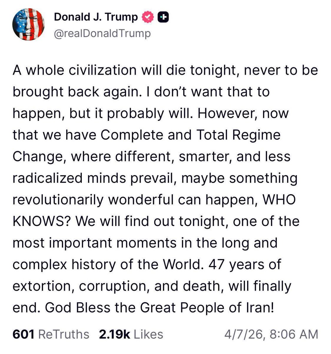 AvengeFrances's tweet photo. @Traci1962Traci @SedSia @parham_rostin Is this trump playing 4D chess yet? Genius. https://t.co/hVNjcELZ92