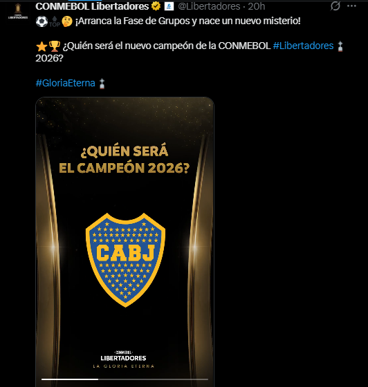ASanchez_73's tweet photo. @Libertadores https://t.co/7uvth2yHHf