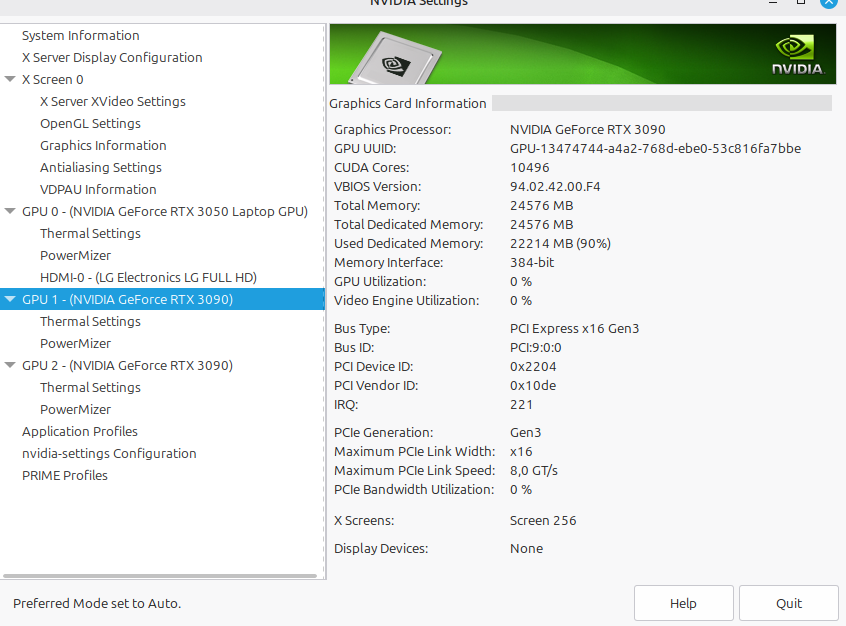AntiRevision's tweet photo. @kriskarols @sudoingX works fine 2 egpu here conectected via thanderbolt4 hub https://t.co/xMK0WQd9tR