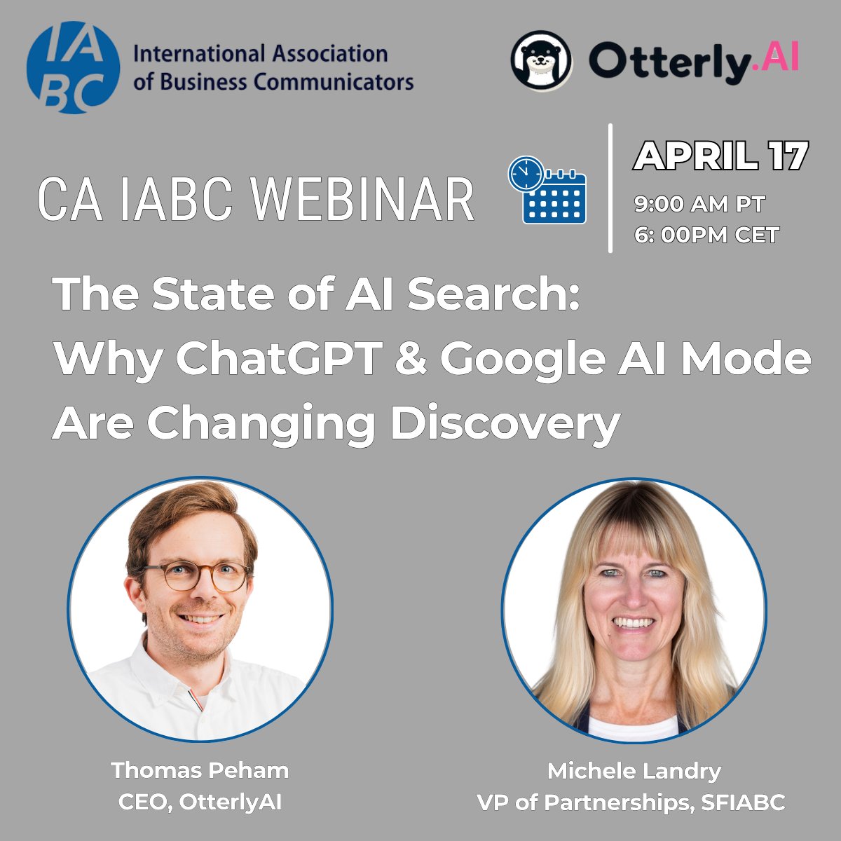 Taniscomm's tweet photo. AI search is reshaping brand discovery. More people are now say “I found you on ChatGPT,” and with Gartner predicting a 50% drop in organic traffic, teams need to adapt. Join our webinar on The State of AI Search to learn how PR and boost AI visibility. https://t.co/lhk2gdAFHx https://t.co/eiDlEe25mU