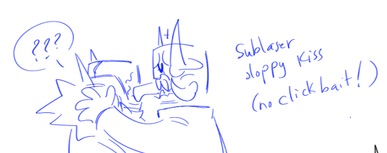 WHOUSEDMYWORD_I's tweet image. #sublaser slop