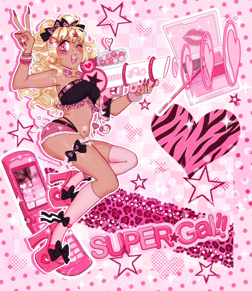 ⊹₊˚‧︵‿₊୨ᰔ୧₊‿︵‧˚₊⊹
I'm Melissa! I love cats, jfashion (jirai kei), pink, and death metal 🩷
I post my art here.
shop: https://t.co/tu4E3p85bp
portfolio: https://t.co/OfPJeduqMD
mcapriglioneart on bsky and insta
⊹₊˚‧︵‿₊୨ᰔ୧₊‿︵‧˚₊⊹
