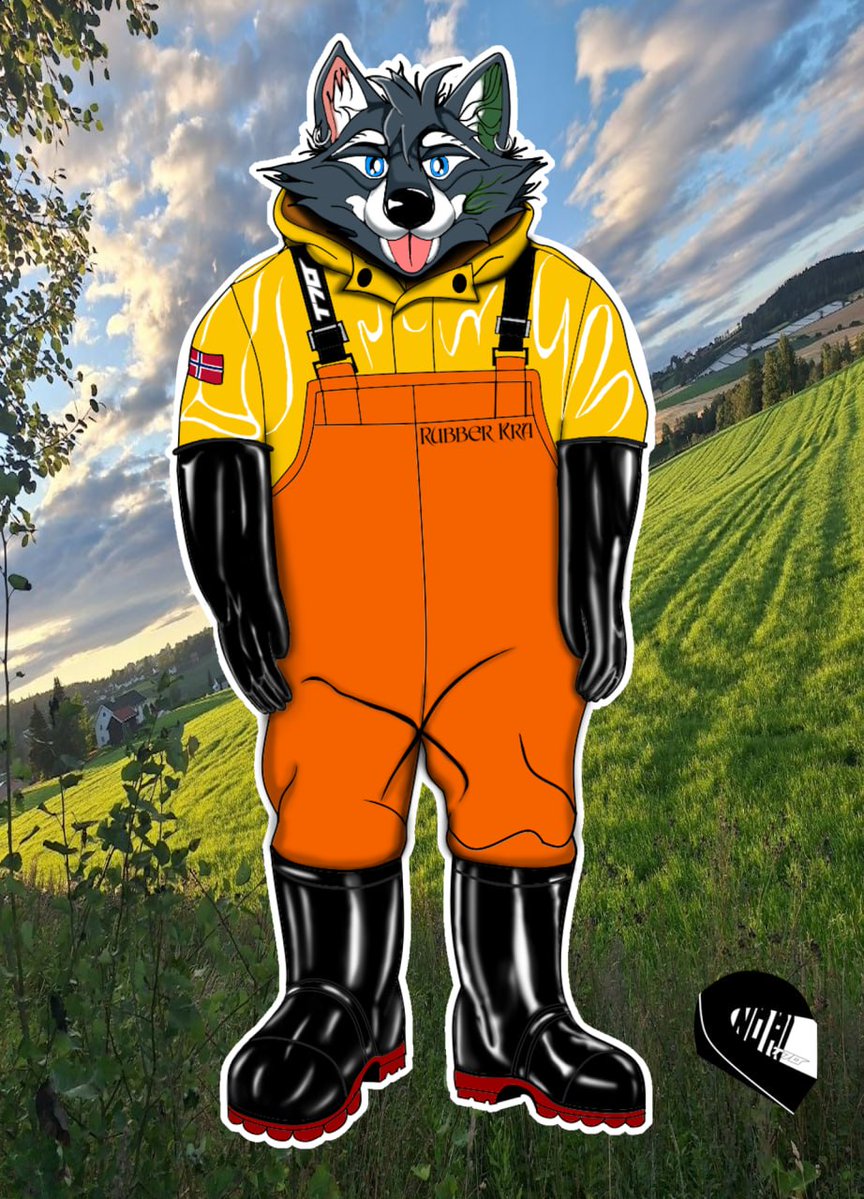 T70_Racer's tweet image. My personal take of @Rubber_Kra floof for his sticker ✍🏻🎨🏁🤘🏻.
.
Just couldn't stand and watch him be A.I  generated, so took the wheel myself and gave it my best shot at it. 
.
Furries are not my best ability yet, this is my second big attempt but,,,

#furryoc #furrycharacter