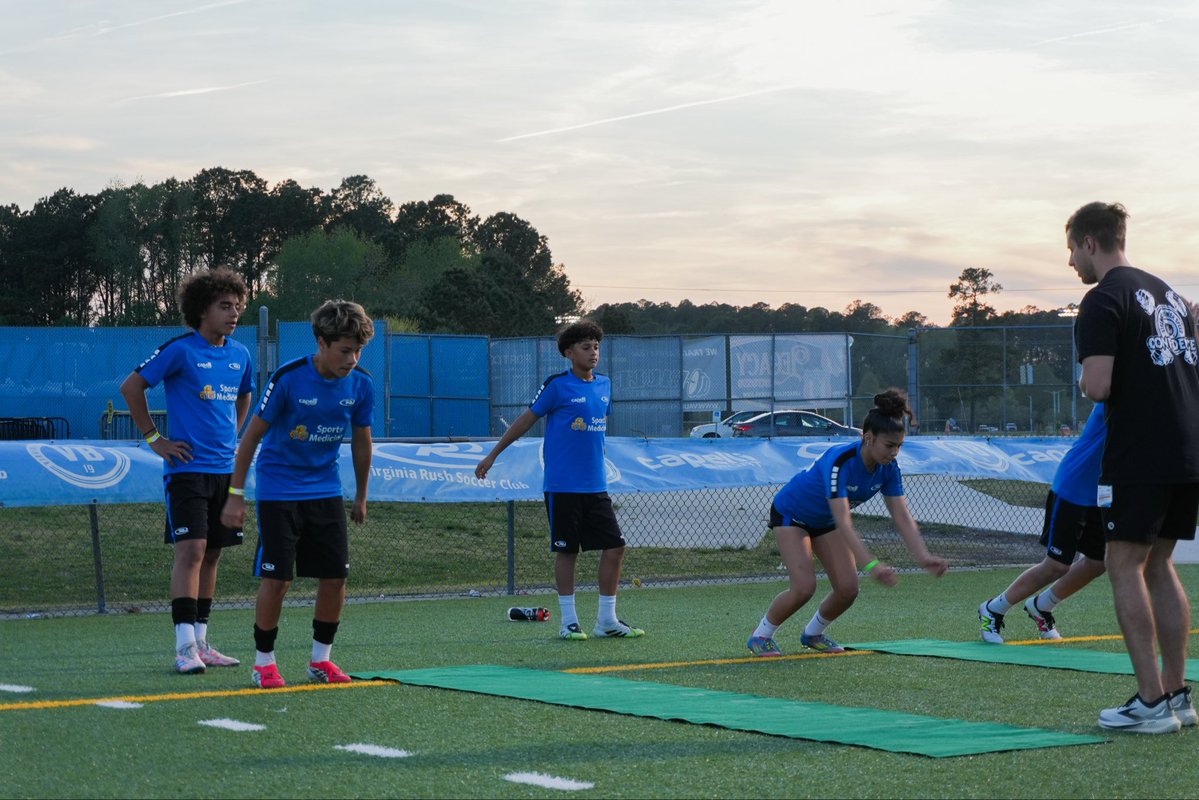 VARushSoccer's tweet image. Last week’s our athletes went through Spring CHKD testing💪✨

So thankful for our staff who show up, support, and truly invest in the growth of every player it doesn’t go unnoticed ❤️

#Gratitude #Community #AthleteDevelopment #CHKD #TogetherWeGrow