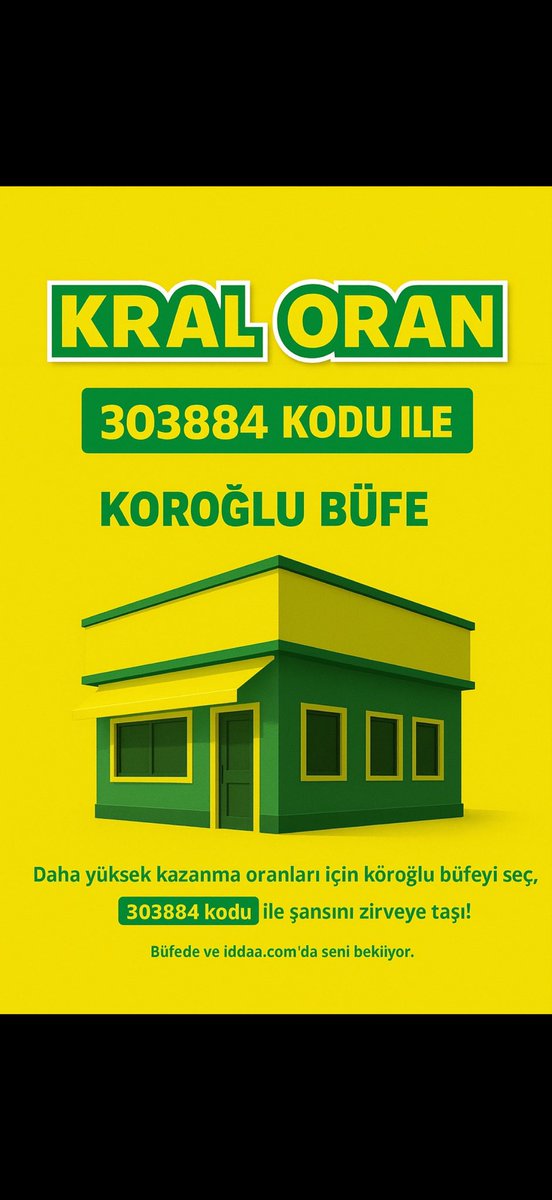 Köroğlu Büfe Gıda İddaa Bayi tweet media