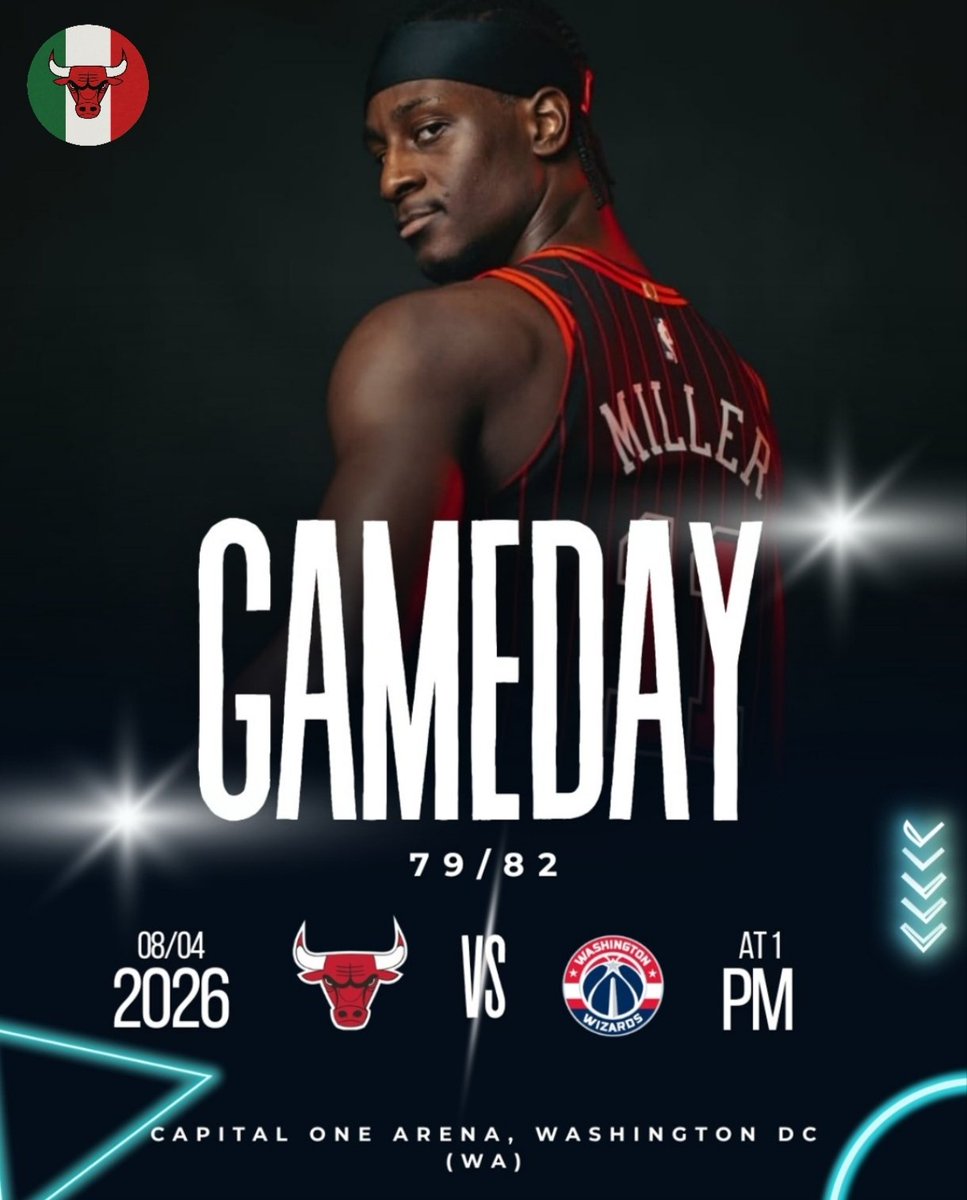 GAMEDAY🏀🔥
Bulls🐂 vs Wizards🧙‍♂️
Partita assolutamente inutile come si vede dall'imbarazzante lista infortuni delle 2 squadre. Acquista però un valore simbolico: la prima partita dei Bulls del dopo AKME. L'inizio di una nuova era, si spera positiva.
All'1 italiana🇮🇹
#SeeRed