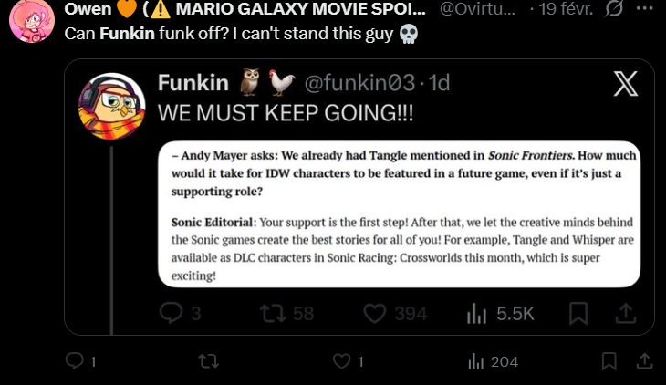 Funkin 🦉🐓 tweet media