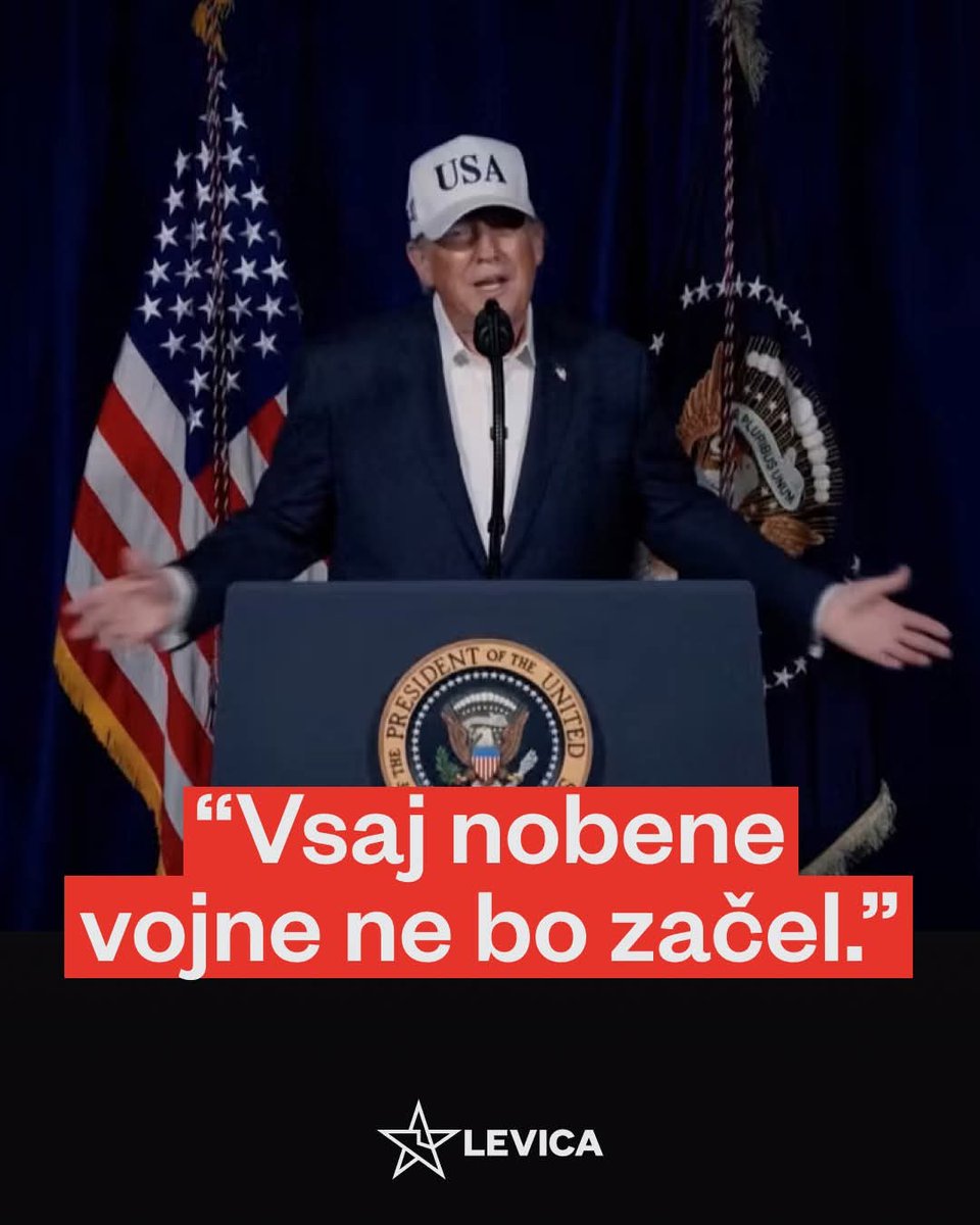 Razumemo, da so bili podporniki Trumpa zavedeni, ko je pred volitvami govoril, da ne bo začenjal vojn, prav danes pa grozi, da bo nocoj "izbrisal eno celotno civilizacijo".

Ampak v resnici je pri skrajni desnici vsakič enako. So proti migrantom, ampak uvažajo poceni delovno