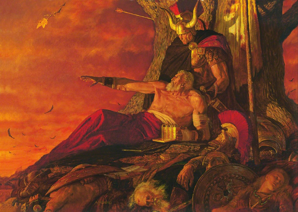 giordano_lives's tweet image. Latter-day Saint artist Arnold Friberg was commissioned by the Church of Jesus Christ of Latter-day Saints to paint a series of illustrations of the Book of Mormon in the year 1950. 

As the story goes, movie director Cecil B. DeMille saw Arnold’s painting of the Brother of Jared