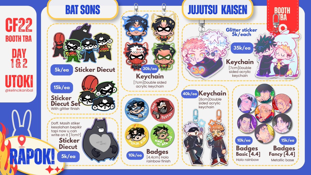 🥒utoki🍉 cf22 open PO! tweet media