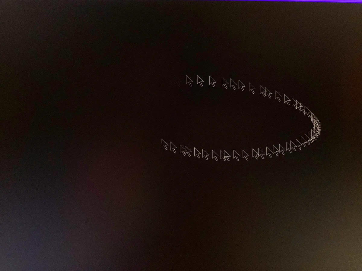 1000 Hz mouse jitter