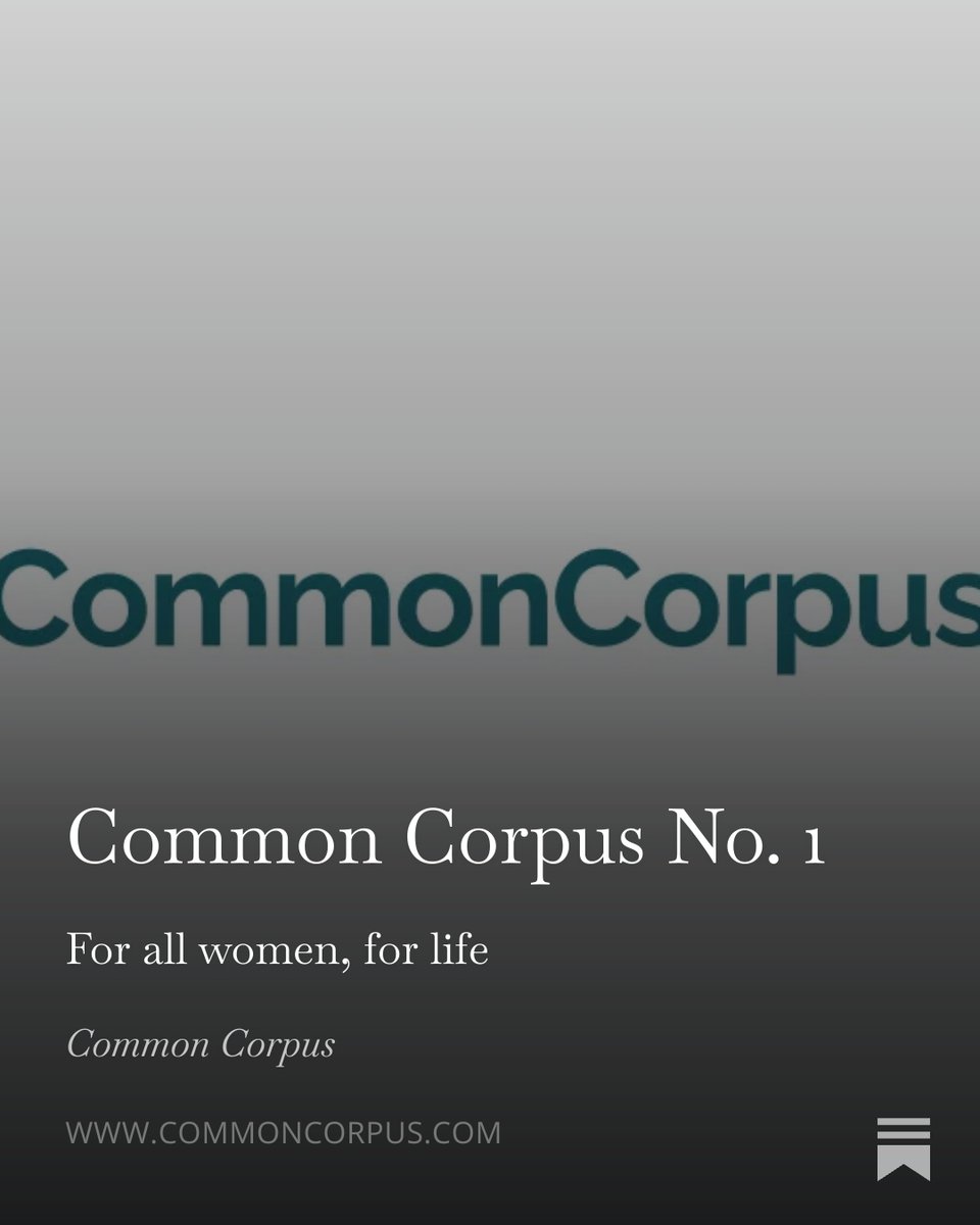 Common Corpus tweet media