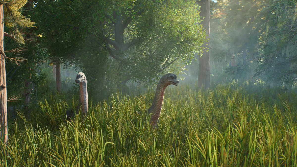 BronzedHercules's tweet photo. Brachiosaurus jungle 🍃🦕 @JW_Evolution #JurassicWorldEvolution3 https://t.co/mHyGG3ztcn