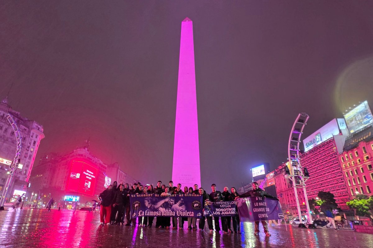 TheCSTimes's tweet photo. 9z shared that once again El Obelisco in Buenos Aires lit up in their honor after they secured what will be their third Major ‼️

- This marks their return to the world's biggest stage, a CS Major, for the first time since IEM Rio 2022

(via @9zTeam) https://t.co/qKQzeDxPpC