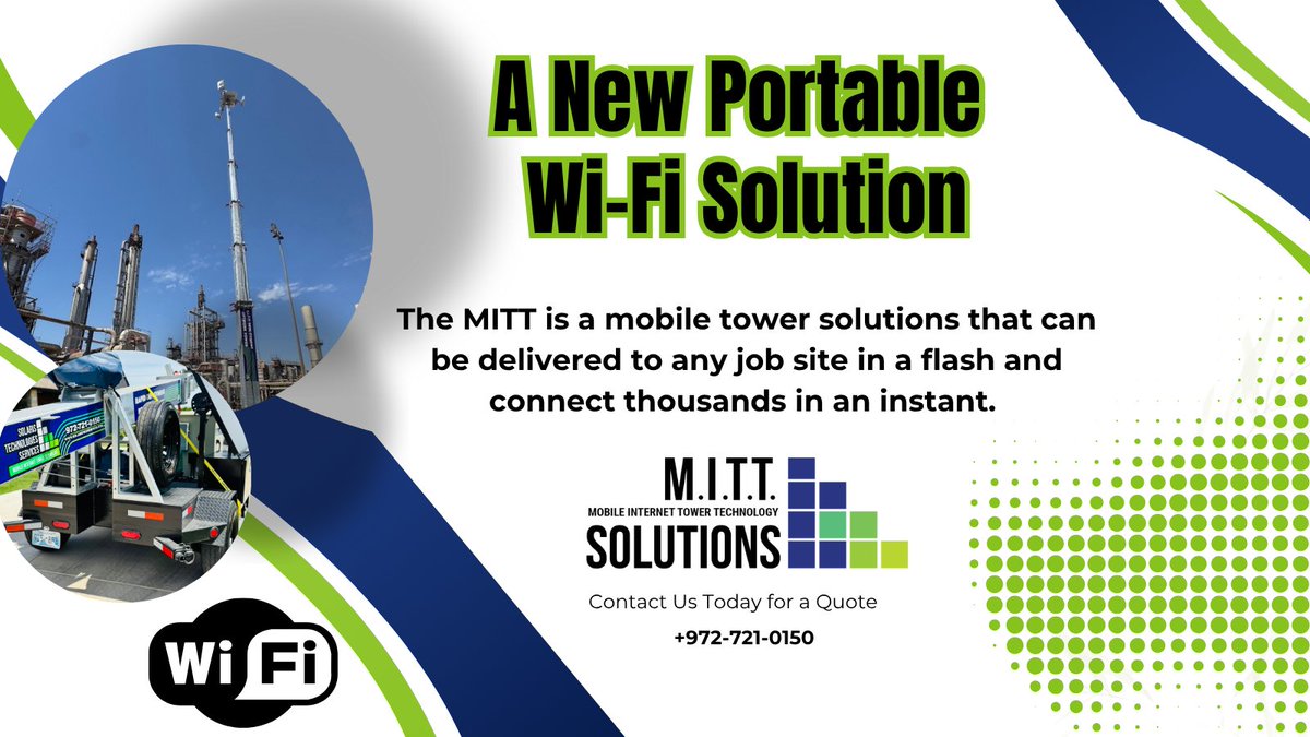 SolarisTechnolo's tweet image. Planning an event? Ensure seamless connectivity with Solaris MITT's compact, high-speed Wi-Fi solution! ✅ Plug-and-Play Simplicity 👉 ow.ly/1ZEb50YvVyk #SolarisTechnologies #MITT #MobileConnectivity #EventWiFi #CommunityEvents #HighSpeedInternet  #WiFiSolutions