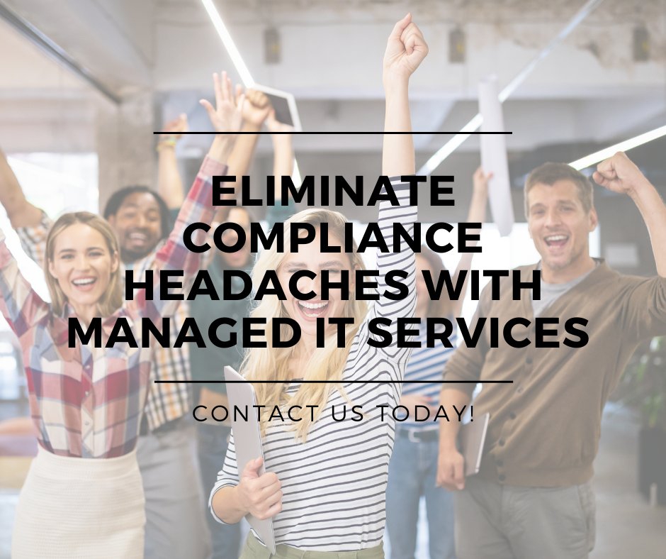 🛡️ Say goodbye to compliance headaches with our Managed IT Services. We'll ensure your technology systems are both secured and compliant. Get in touch today! 📩