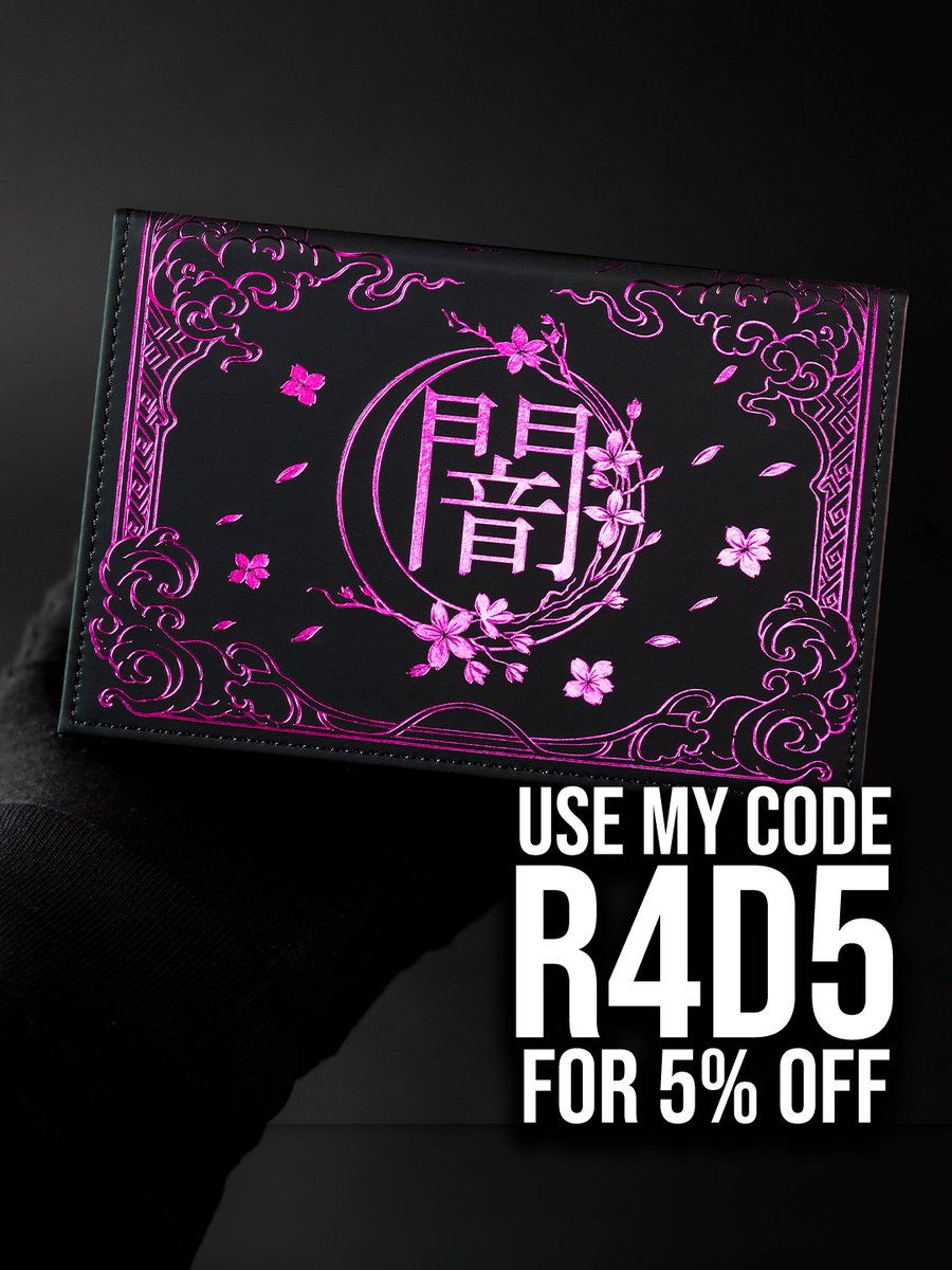 Readyforduel's tweet image. The darkness has been unleashed! Use my code R4D5 for 5% off! sleevechief.de #Binder #accesories #tcg