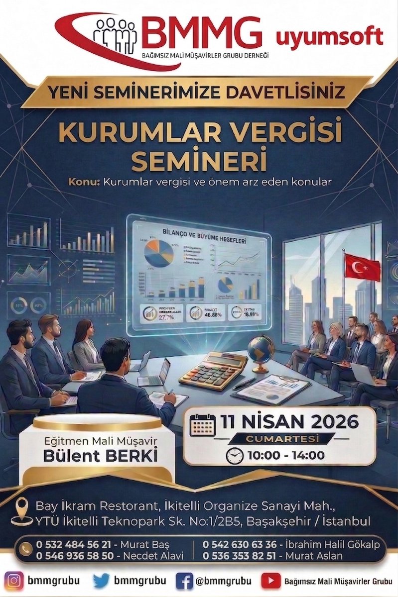 Bağımsız Mali Müşavirler Grubu tweet media