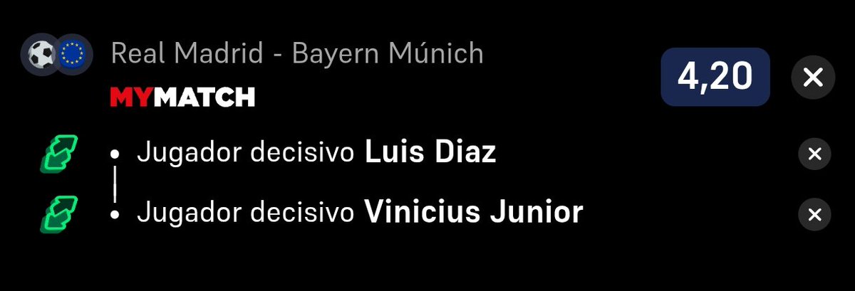 goofypicks's tweet photo. Nuestra FunBet para hoy 🇪🇺⚽🍀
Dos extremos muy superiores a los laterales que hoy les marcarán, Laimer y Arnold. A la que el partido se vuelva loco esto será verde automático ✅ https://t.co/xmhrI0SLlF