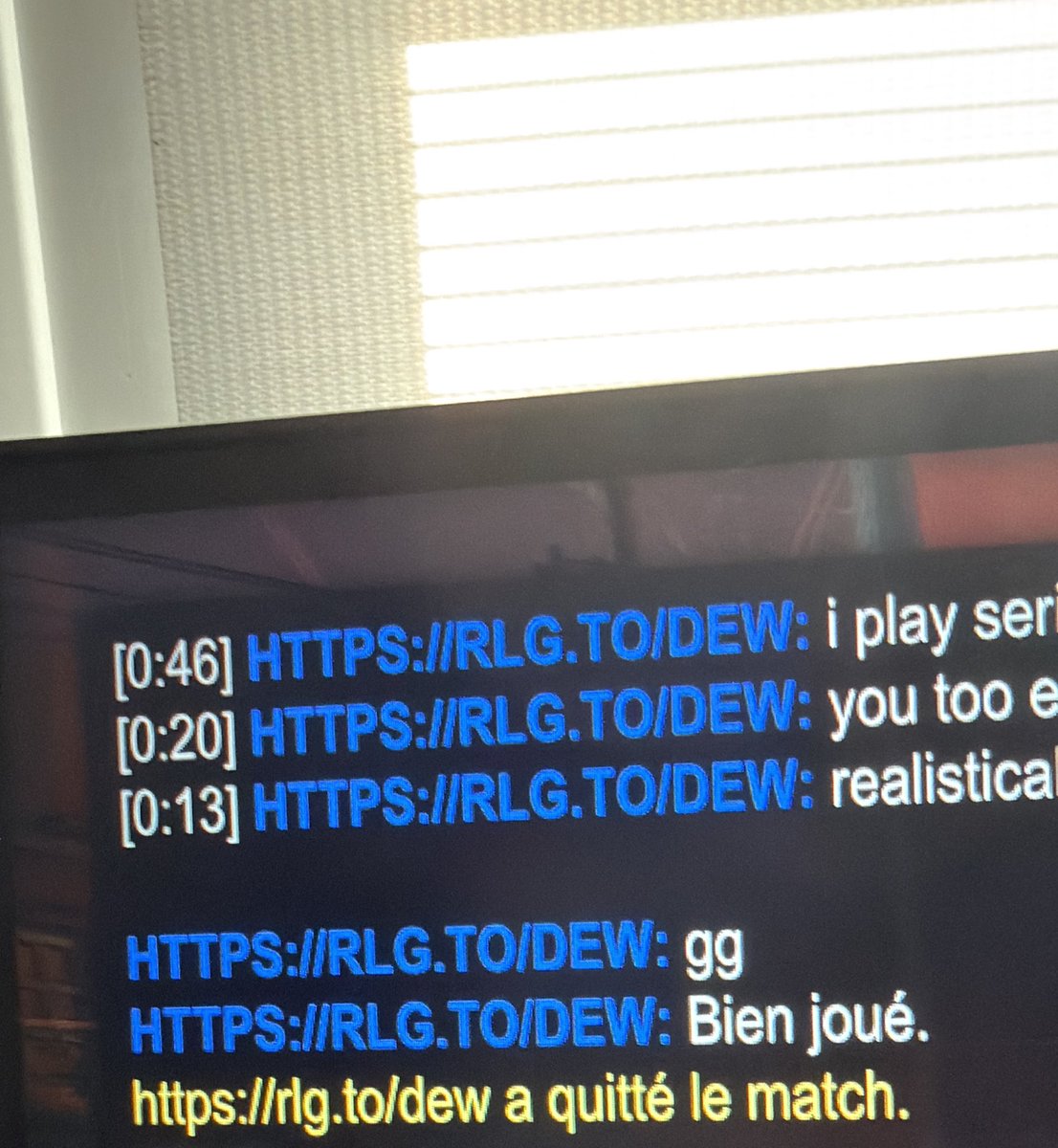 SynCMZz__'s tweet photo. @RLEsports its a bot pls ban him , he trashtalk too with bot comme on #RLNEEDCHANGES https://t.co/yWov2mVGlC