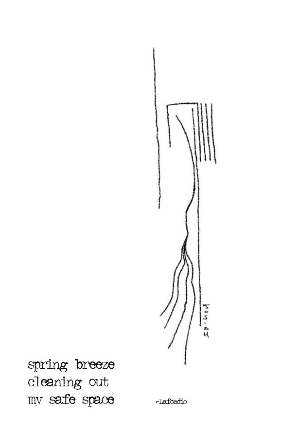 lafcadiopoetry's tweet image. #completethehaiga 145 #haiku #senryu #micropoetry #haiga @TheHaiga